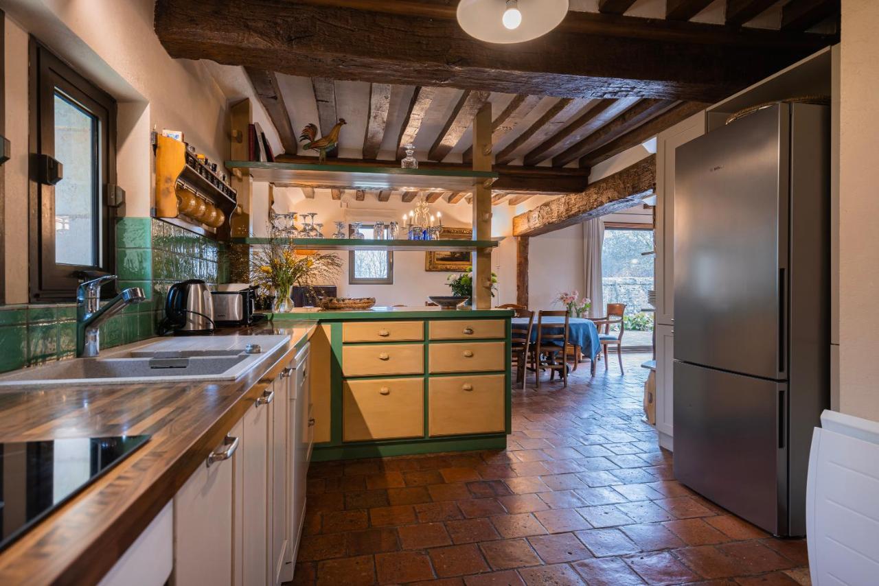 Maison "Jardin Gaillard" Bieville-en-Auge Dış mekan fotoğraf