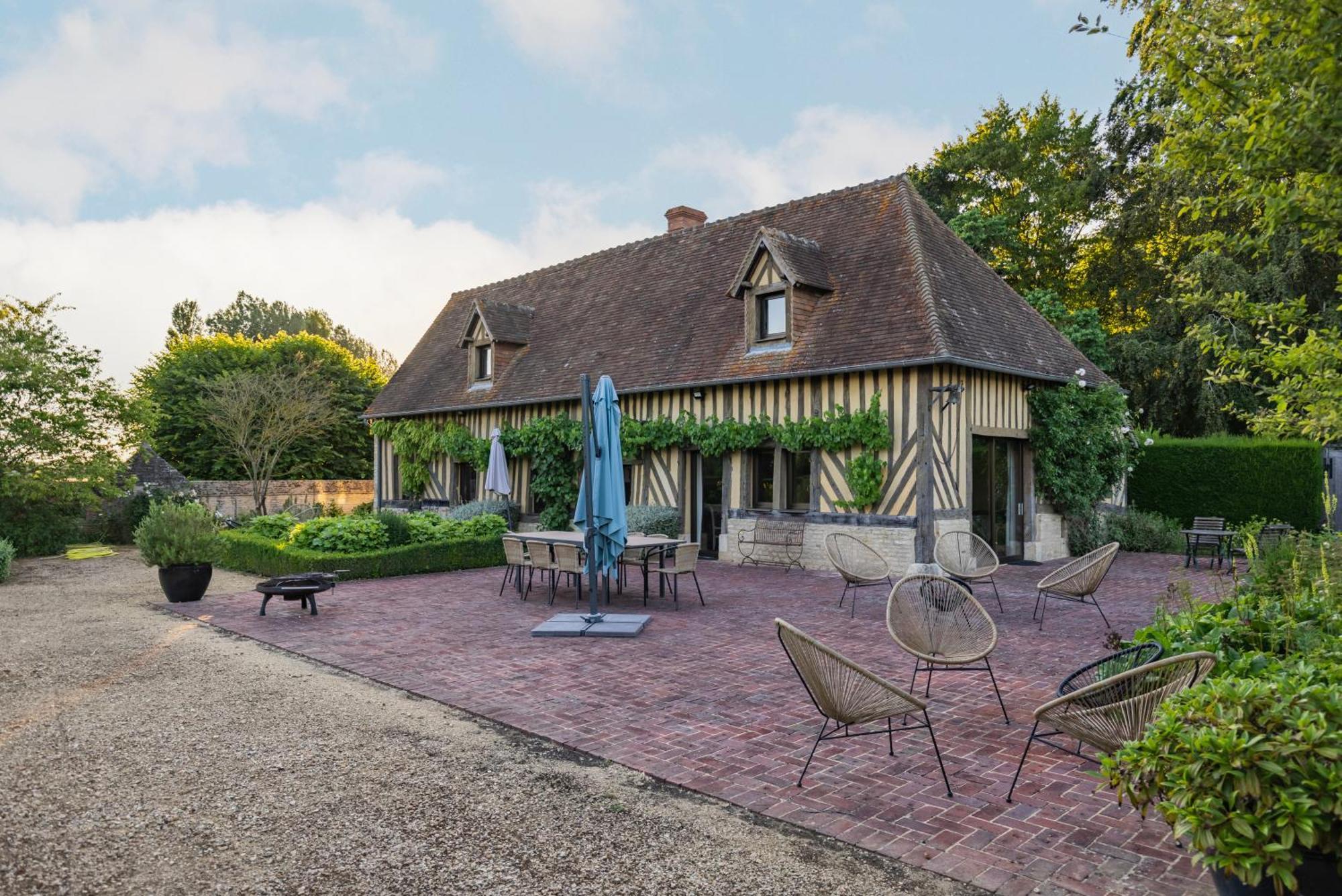 Maison "Jardin Gaillard" Bieville-en-Auge Dış mekan fotoğraf